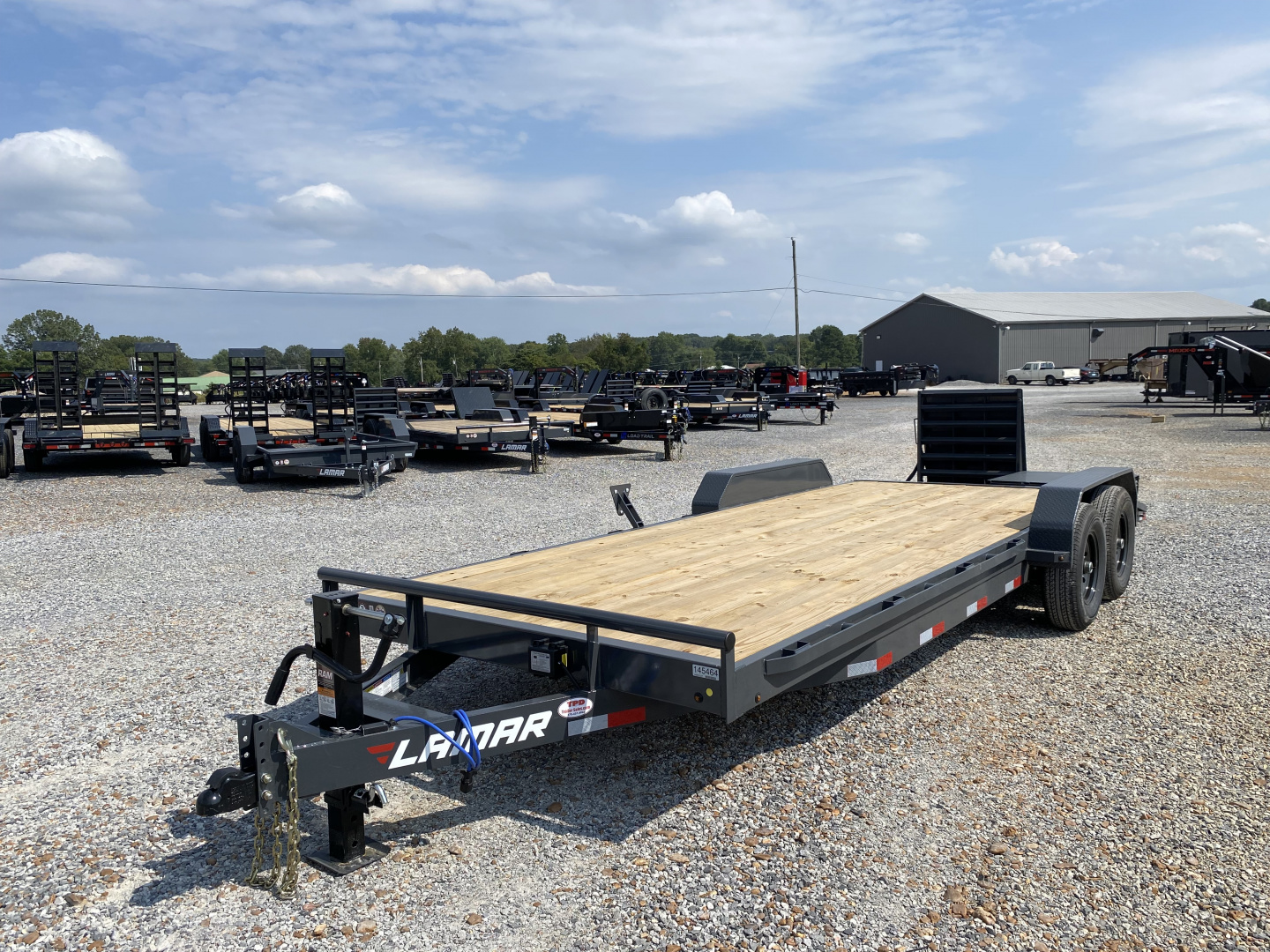 New 2026 Lamar 83" X 22' 14K Equipment Trailer