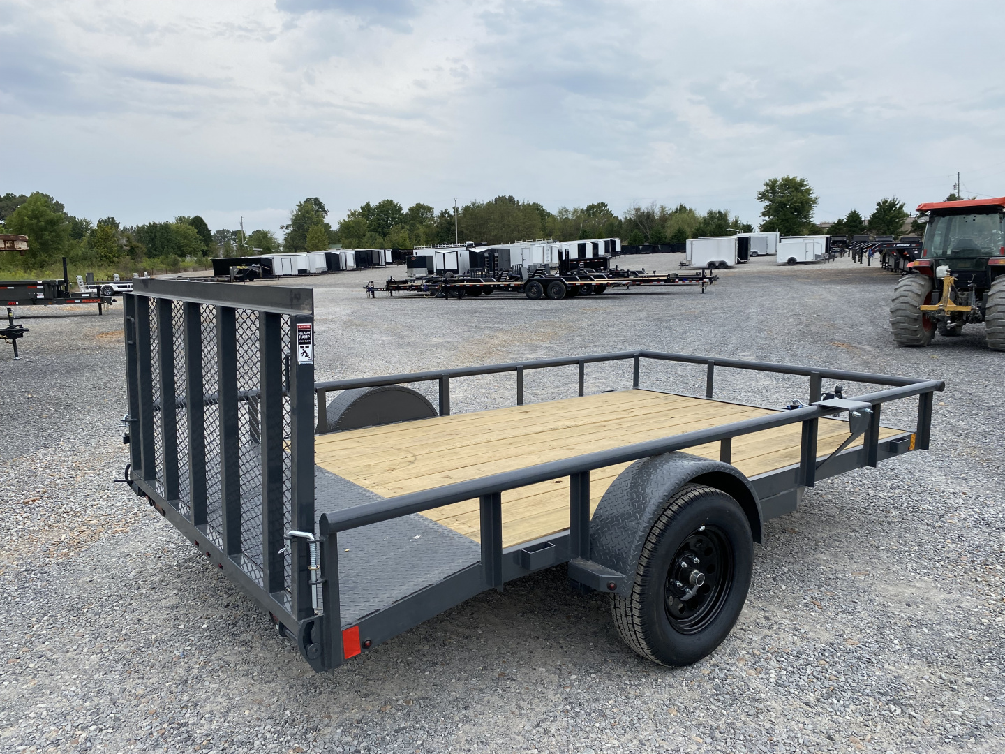 New 2026 Lamar 83"X12' 3K Utility Trailer