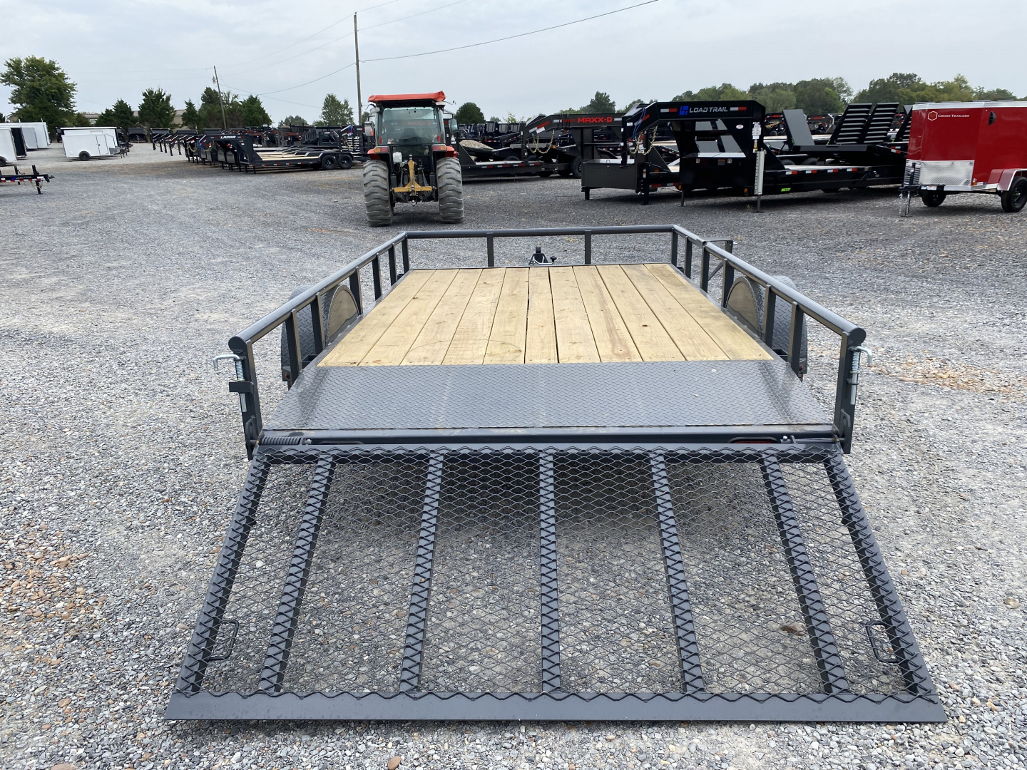 New 2026 Lamar 83"X12' 3K Utility Trailer
