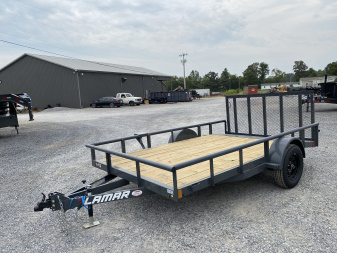 New 2026 Lamar 83"X12' 3K Utility Trailer