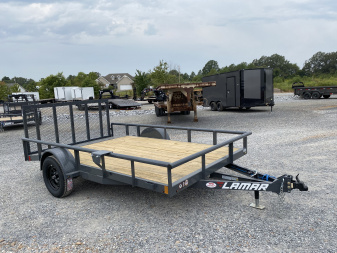 New 2026 Lamar 83"X12' 3K Utility Trailer