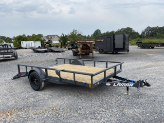 New 2026 Lamar 83"X12' 3K Utility Trailer