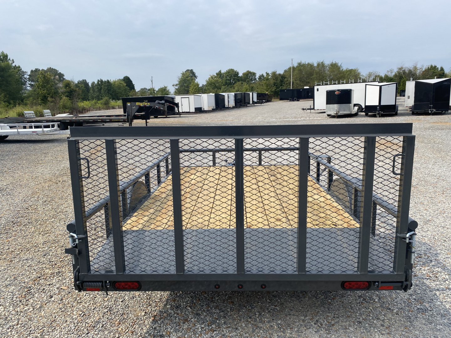 New 2026 Lamar 83"X12' 3K Utility Trailer