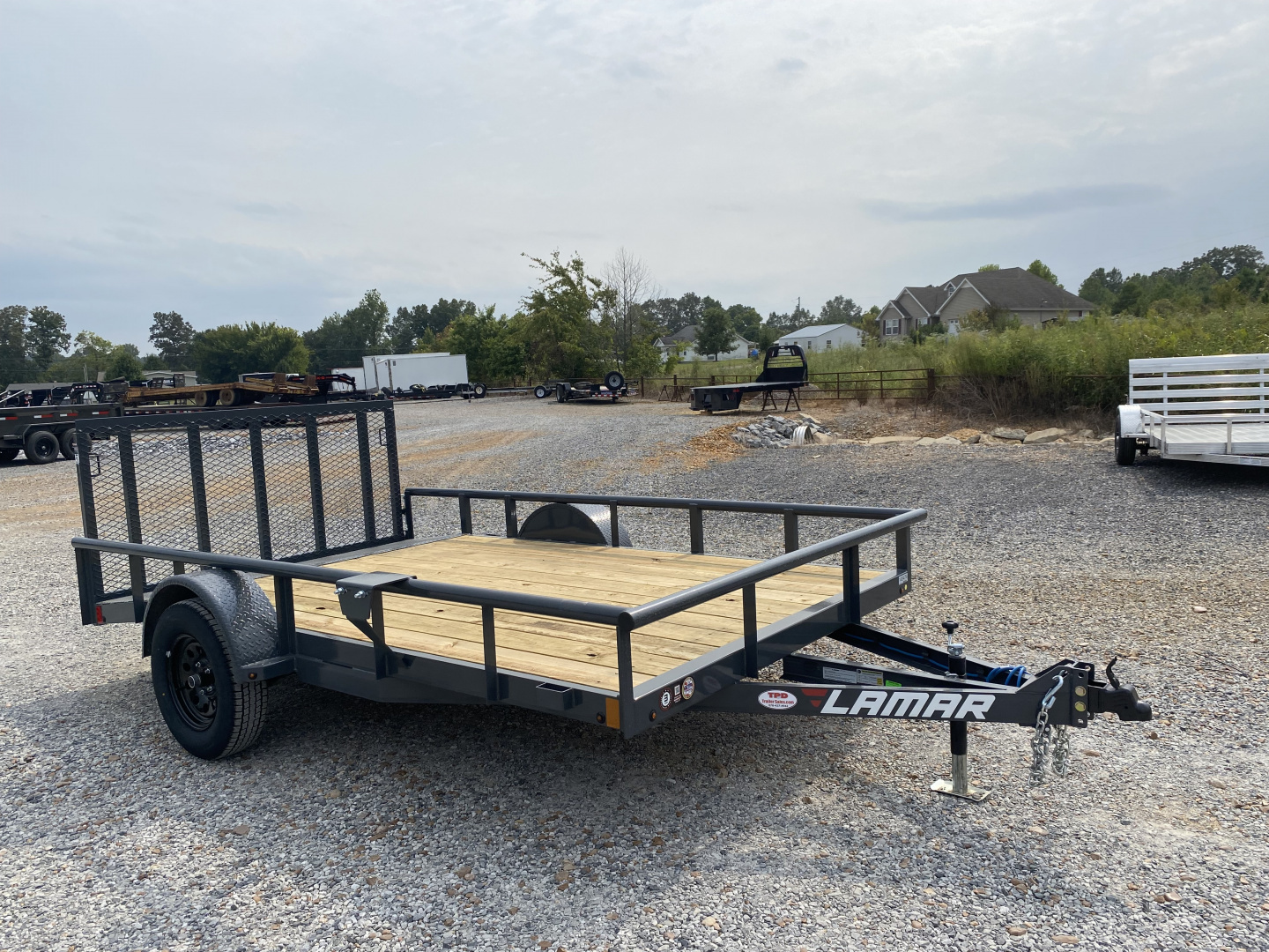 New 2026 Lamar 83"X12' 3K Utility Trailer