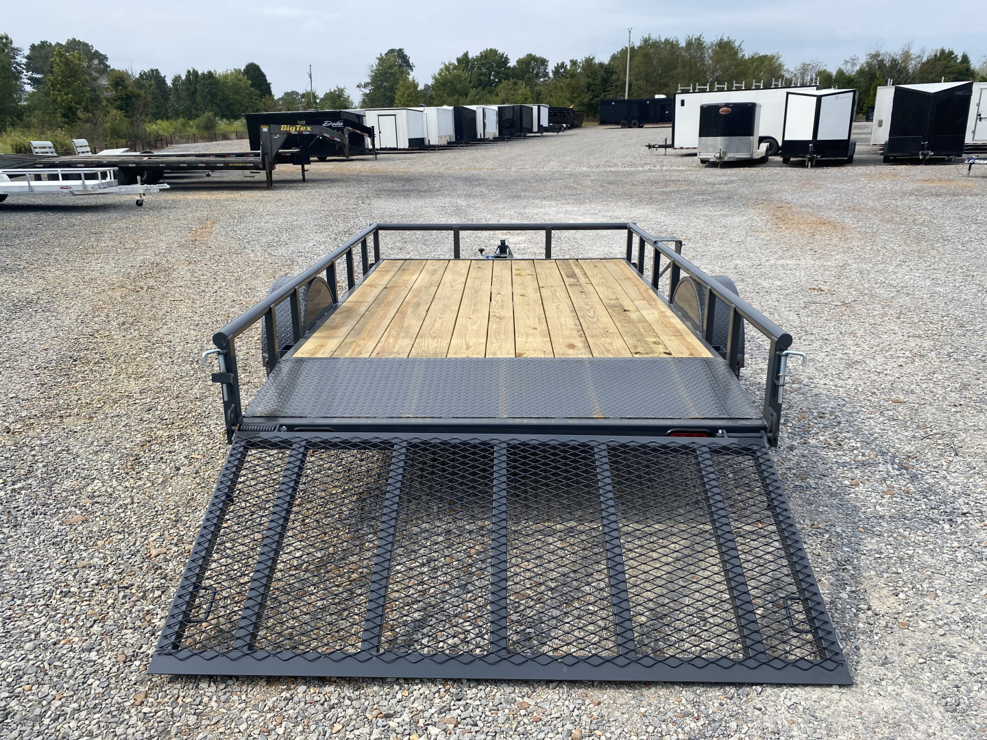 New 2026 Lamar 83"X12' 3K Utility Trailer