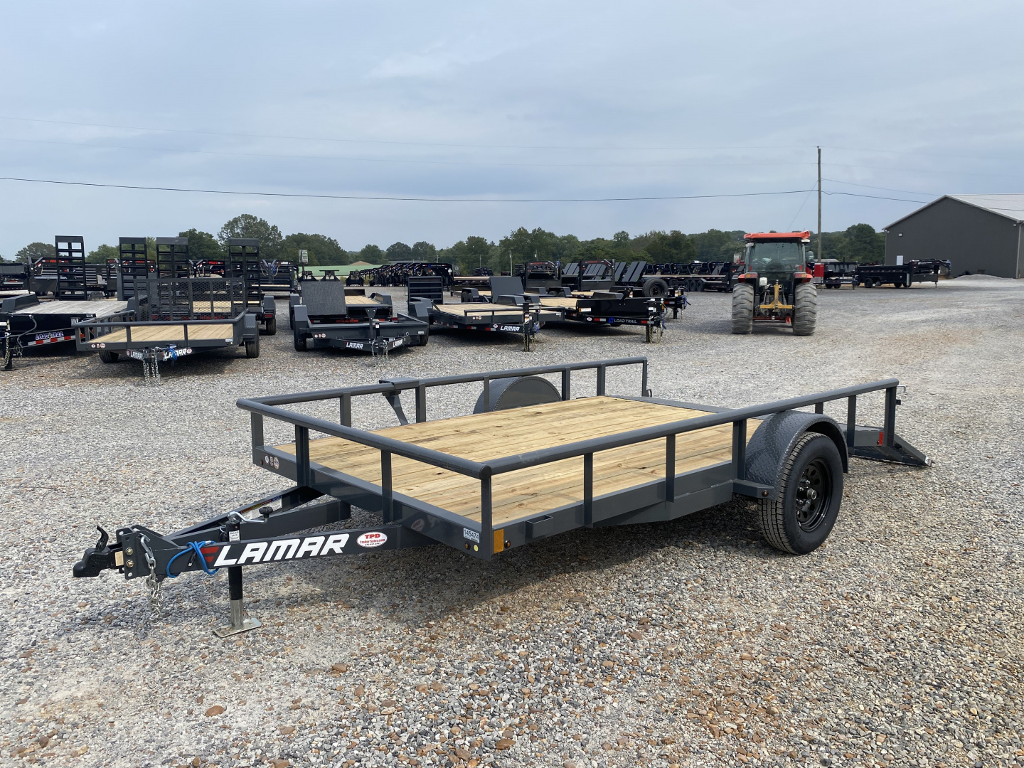 New 2026 Lamar 83"X12' 3K Utility Trailer
