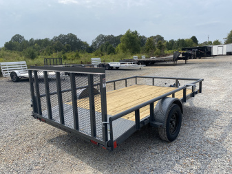New 2026 Lamar 83"X12' 3K Utility Trailer