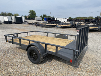 New 2026 Lamar 83"X12' 3K Utility Trailer