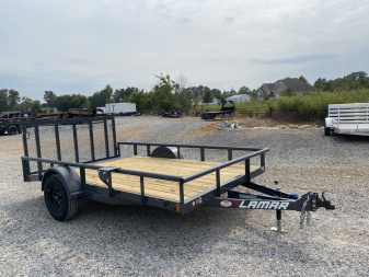 New 2026 Lamar 83"X12' 3K Utility Trailer