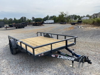 New 2026 Lamar 83"X12' 3K Utility Trailer