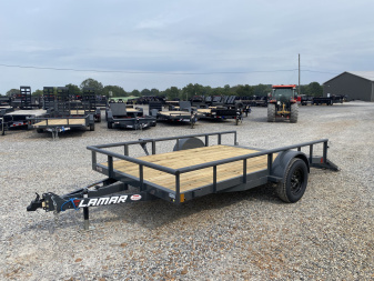 New 2026 Lamar 83"X12' 3K Utility Trailer