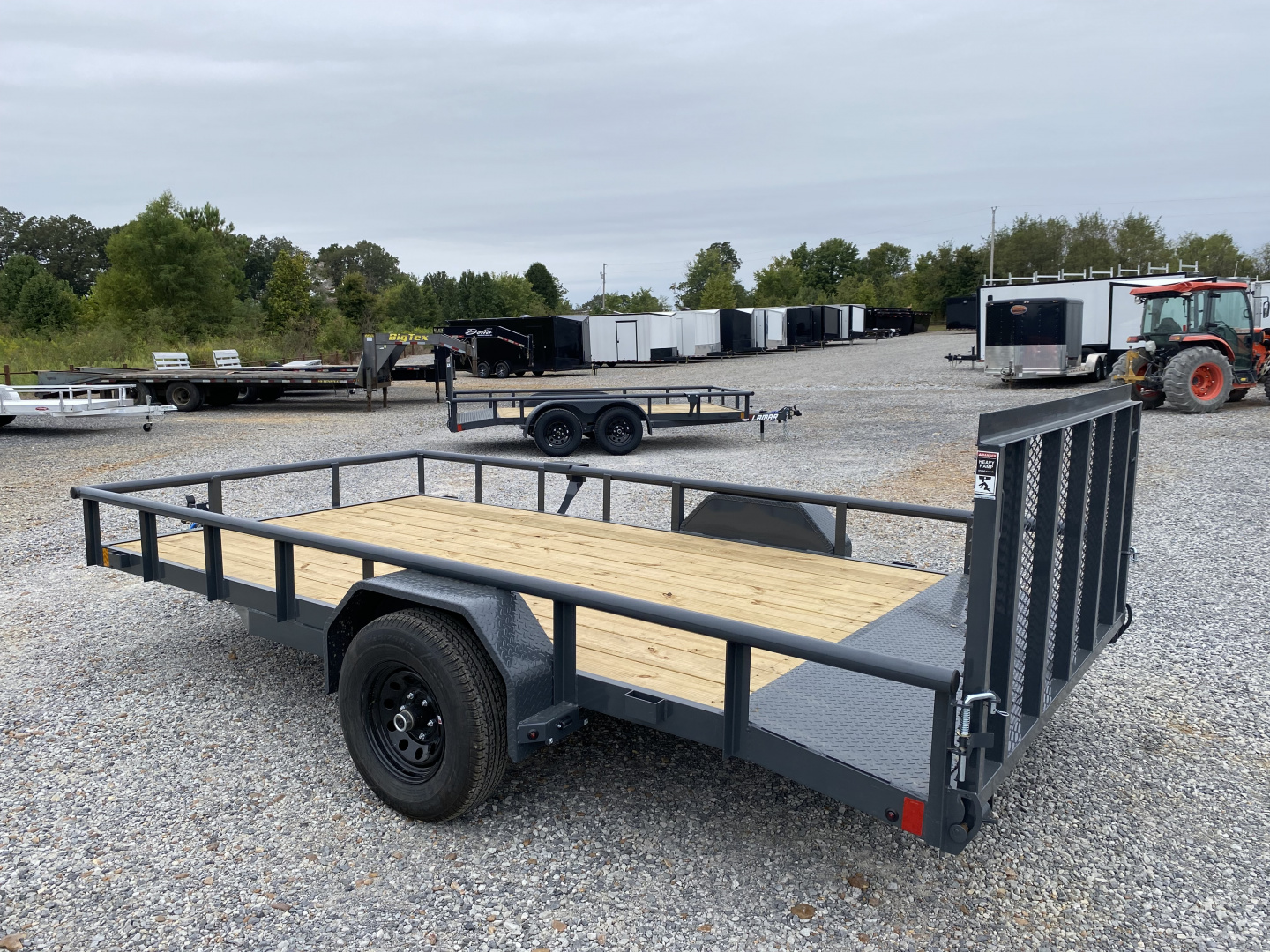 New 2026 Lamar 83"X14' 5K Utility Trailer