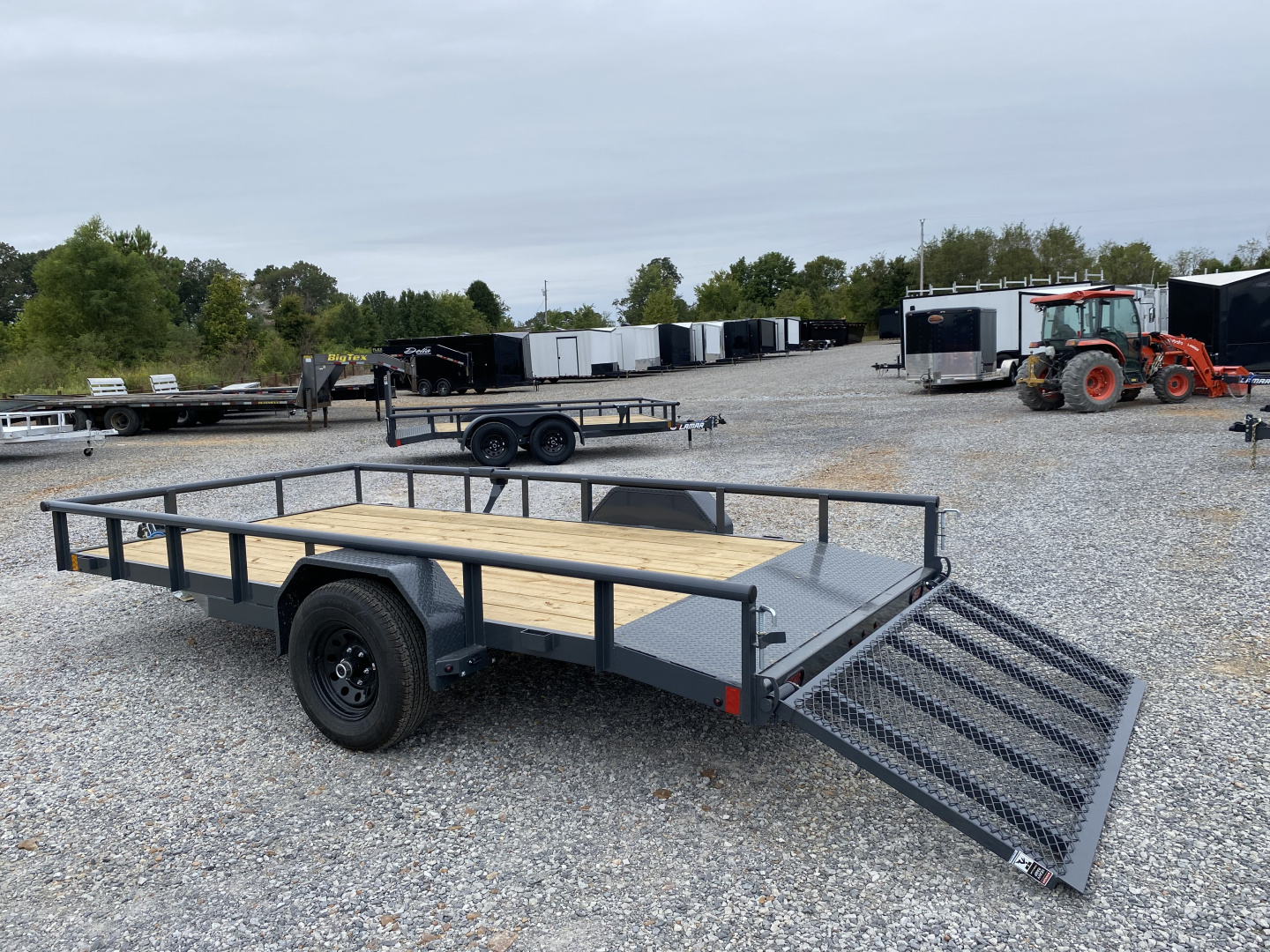 New 2026 Lamar 83"X14' 5K Utility Trailer