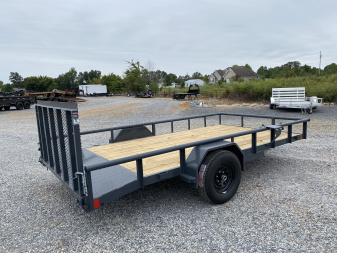 New 2026 Lamar 83"X14' 5K Utility Trailer