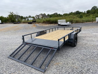 New 2026 Lamar 83"X14' 5K Utility Trailer