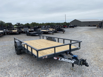 New 2026 Lamar 83"X14' 5K Utility Trailer