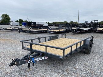 New 2026 Lamar 83"X14' 5K Utility Trailer