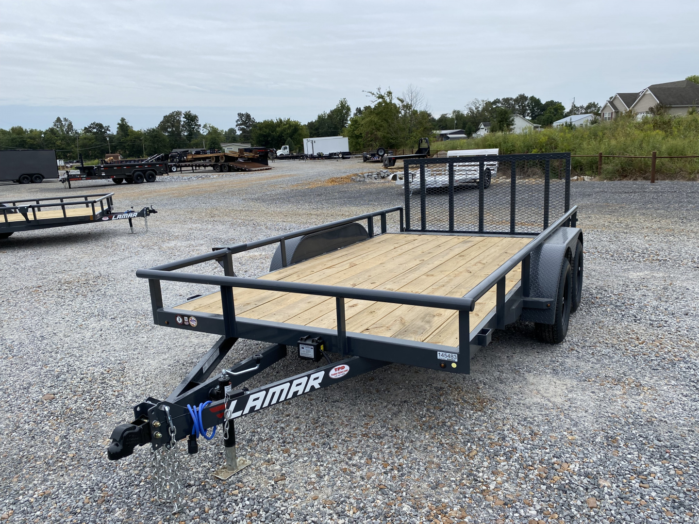New 2026 Lamar 83"X14' 7K Utility Trailer