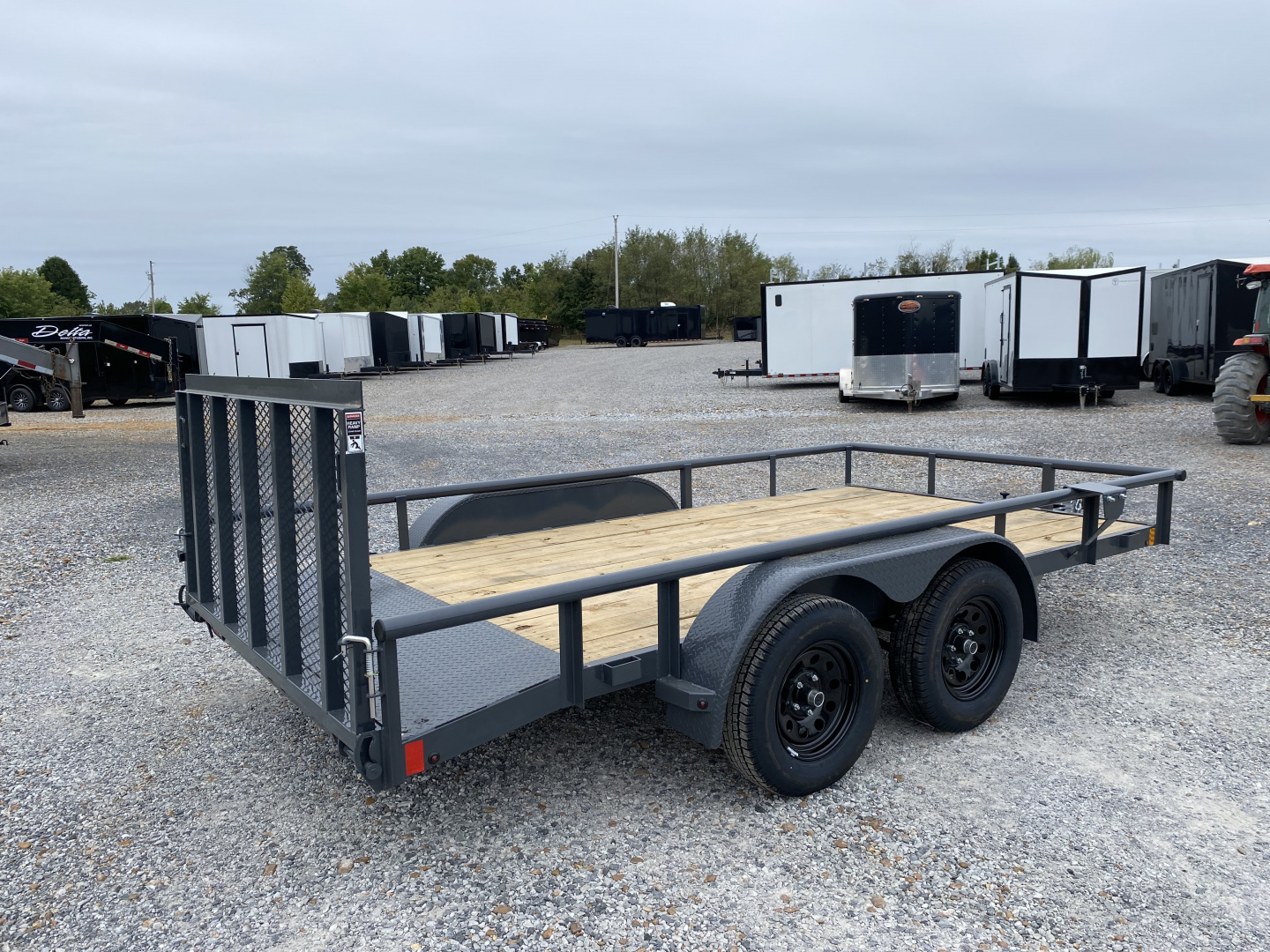 New 2026 Lamar 83"X14' 7K Utility Trailer