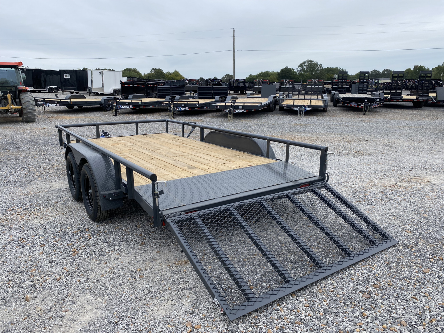 New 2026 Lamar 83"X14' 7K Utility Trailer