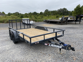 New 2026 Lamar 83"X14' 7K Utility Trailer