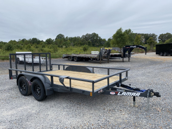 New 2026 Lamar 83"X14' 7K Utility Trailer