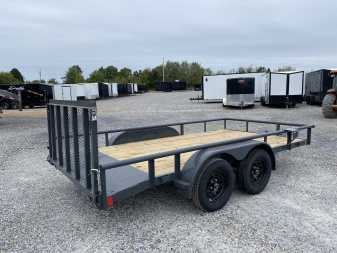 New 2026 Lamar 83"X14' 7K Utility Trailer