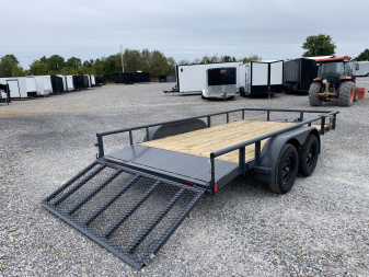 New 2026 Lamar 83"X14' 7K Utility Trailer