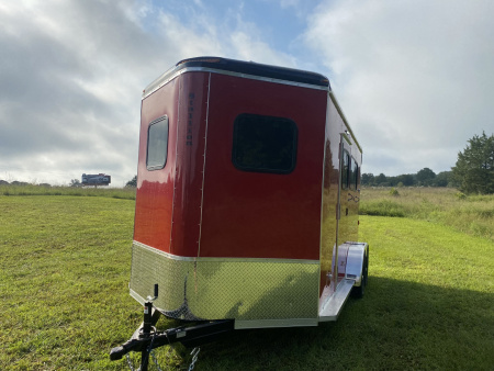 New Homesteader 214FB 2 Horse Direct Load Warmblood Horse Trailer