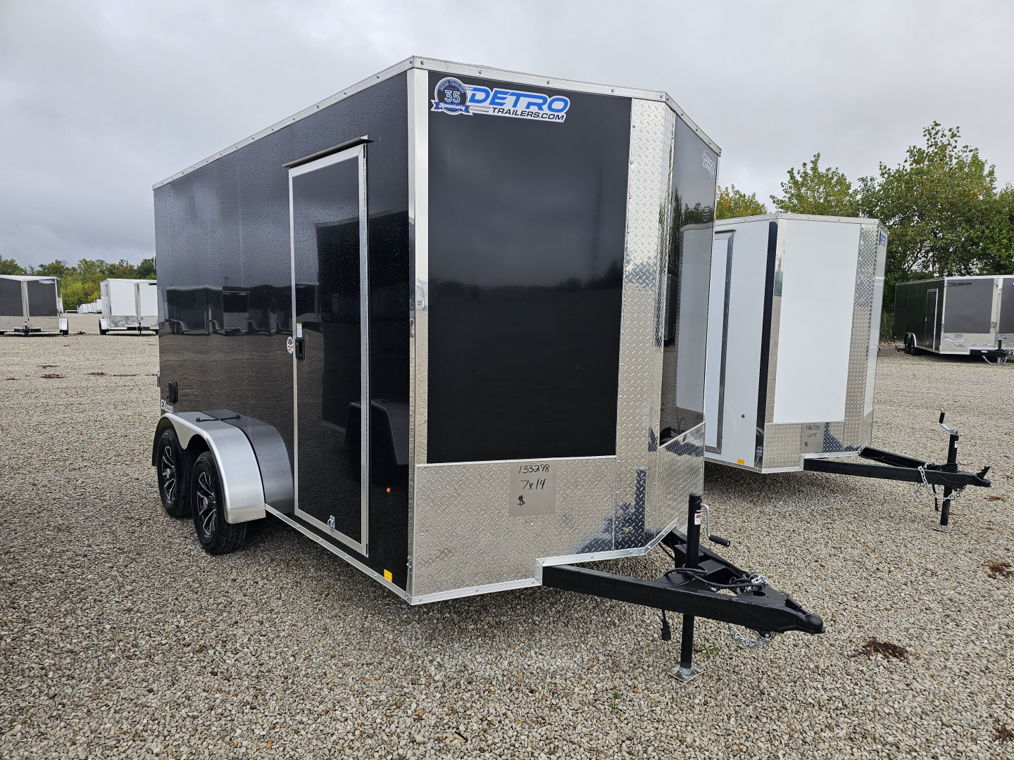 New 2025 Cargo Express EX DLX 7 x 14 7K Ramp Door Cargo / Enclosed Trailer