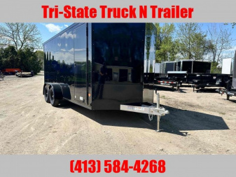 New 2026 Durabull 7x16 Full aluminum enclosed Blackout Cargo / Enclosed Trailer