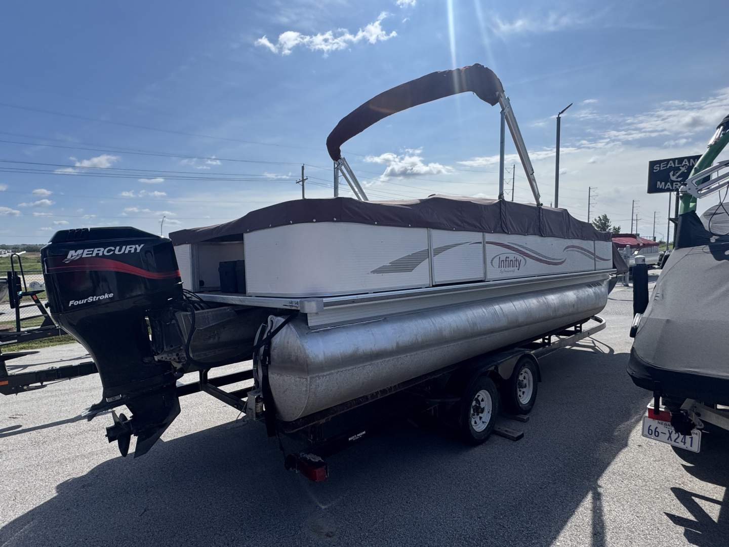 Used 2004 Smoker Craft A-8524F Pontoon Boat
