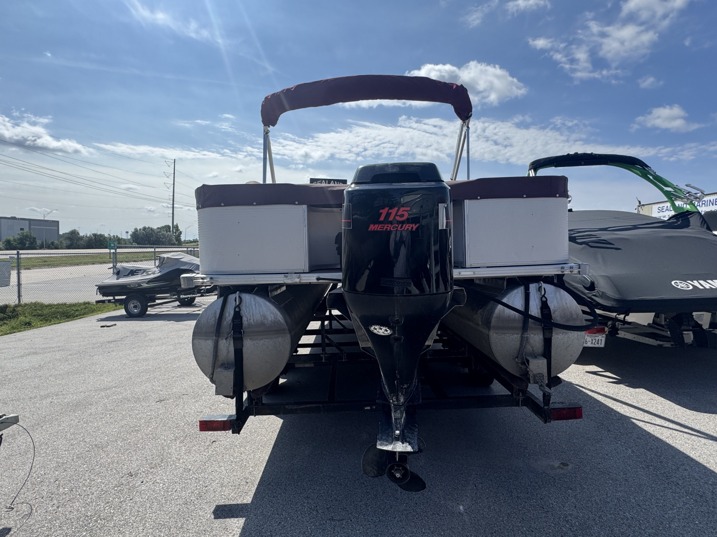 Used 2004 Smoker Craft A-8524F Pontoon Boat