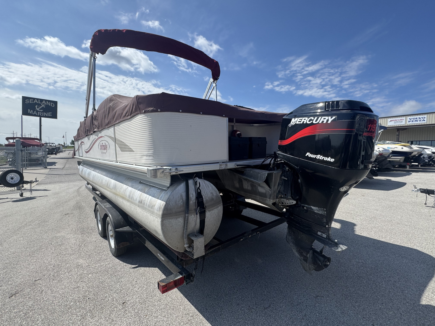 Used 2004 Smoker Craft A-8524F Pontoon Boat