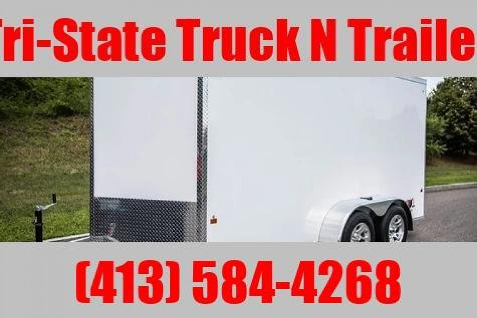 New 2026 Durabull 7x12 Dual axle enclosed trailer Enclosed