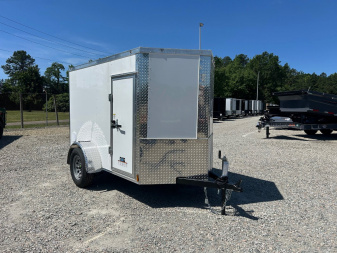 New 2026 Anvil 5X8 w/ Ramp & Side Door Cargo / Enclosed Trailer