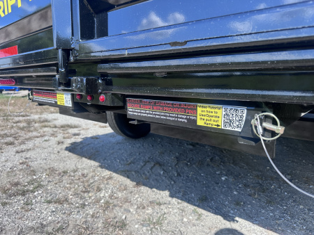 New 2026 Griffin GT 7x14E 14K GVW Dump Trailer with ramps