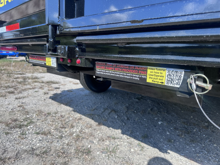 New 2026 Griffin GT 7x14E 14K GVW Dump Trailer with ramps