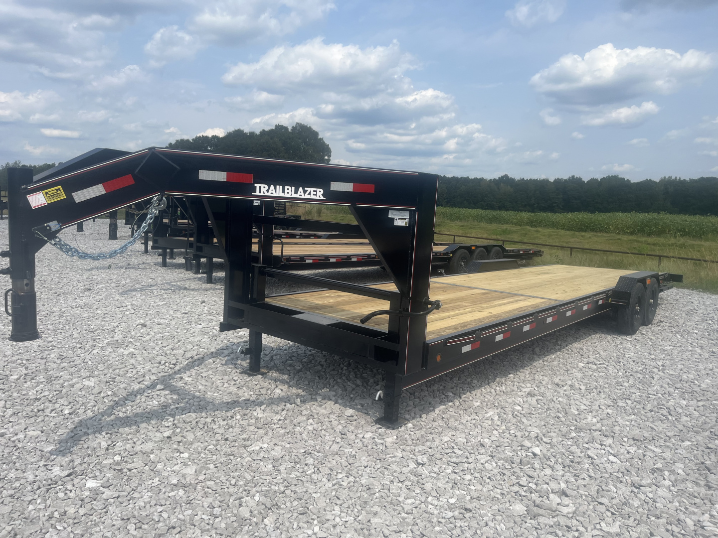 New 2026 Trailblazer 84X30 GOOSENECK CAR HAULER