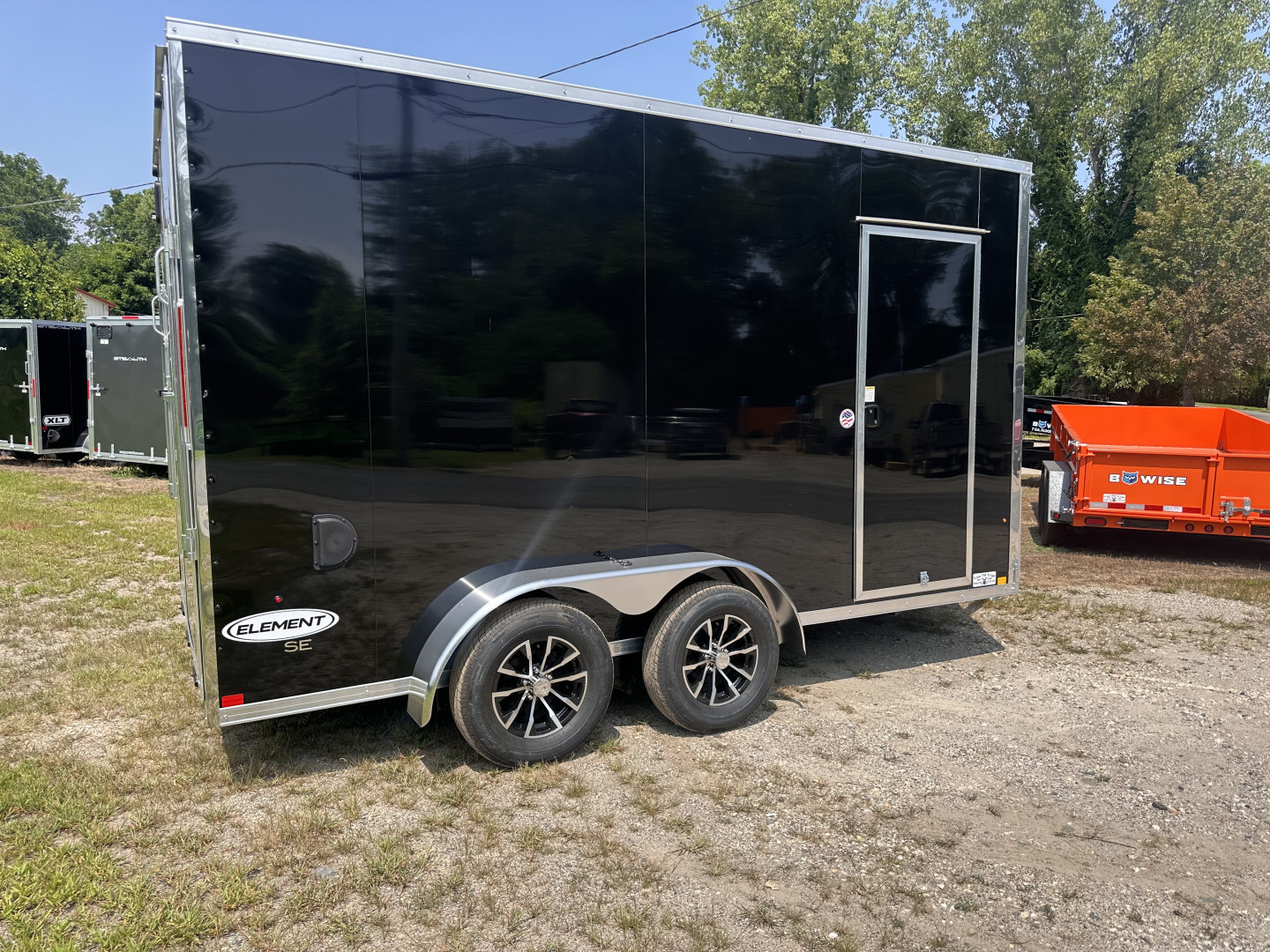 New 2026 LOOK 7x16 12" extra height ATV Enclosed trailer Cargo / Enclosed Trailer