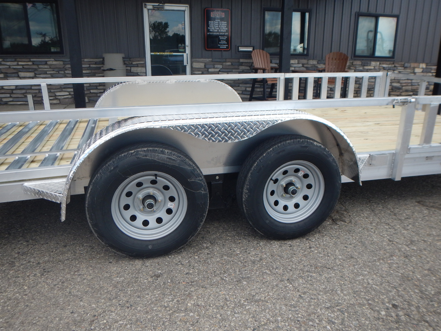 New 2026 Jaxon Fab Werks 7 X 16 TA - UTV Utility Trailer