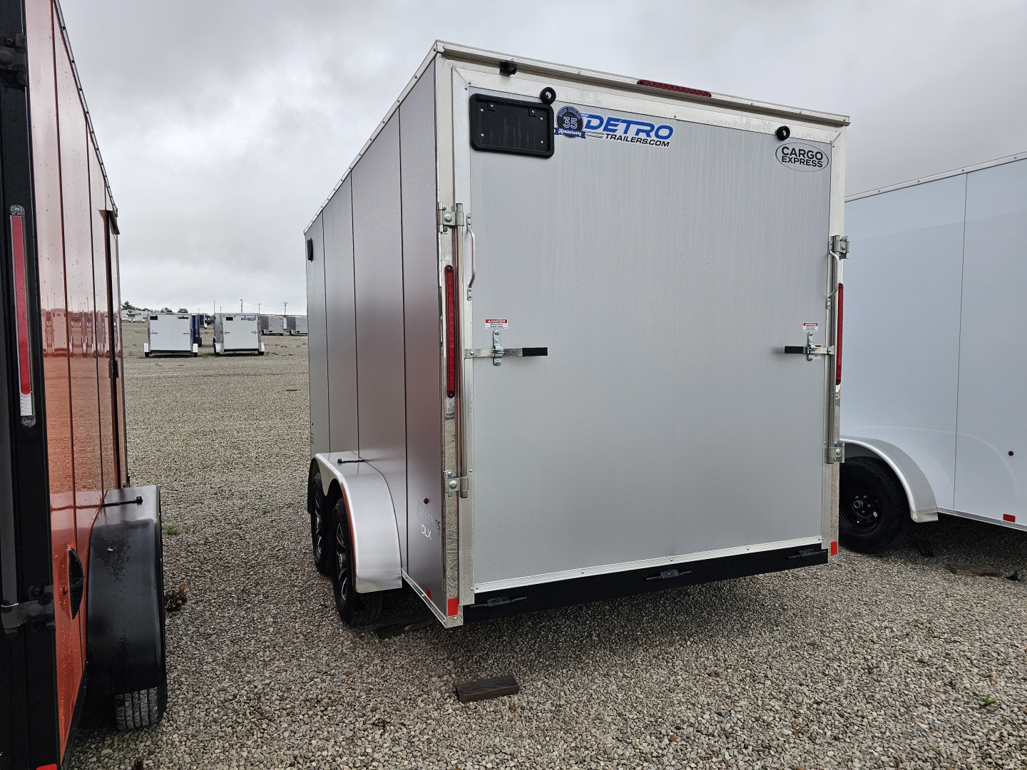 New 2026 Cargo Express EX DLX 7 x 14 7K Ramp Door Cargo / Enclosed Trailer