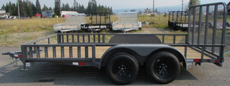 New 2026 Delco Trailers U614U32CS4E 83x14 Utility Trailer