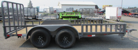 New 2026 Delco Trailers U614U32CS4E 83x14 Utility Trailer