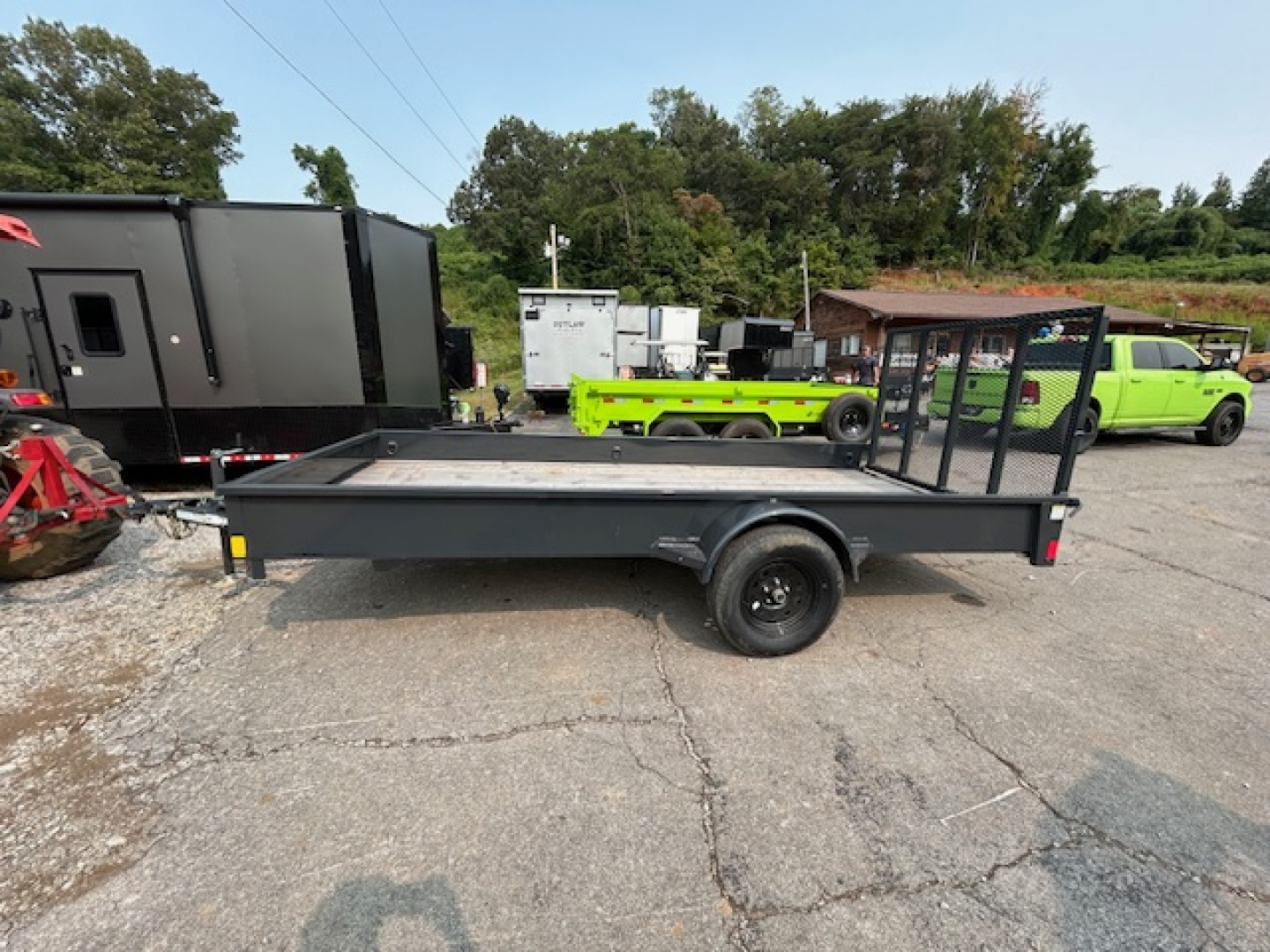 New 2026 Hillcrest Trailers 77x14 SA Utility Trailer