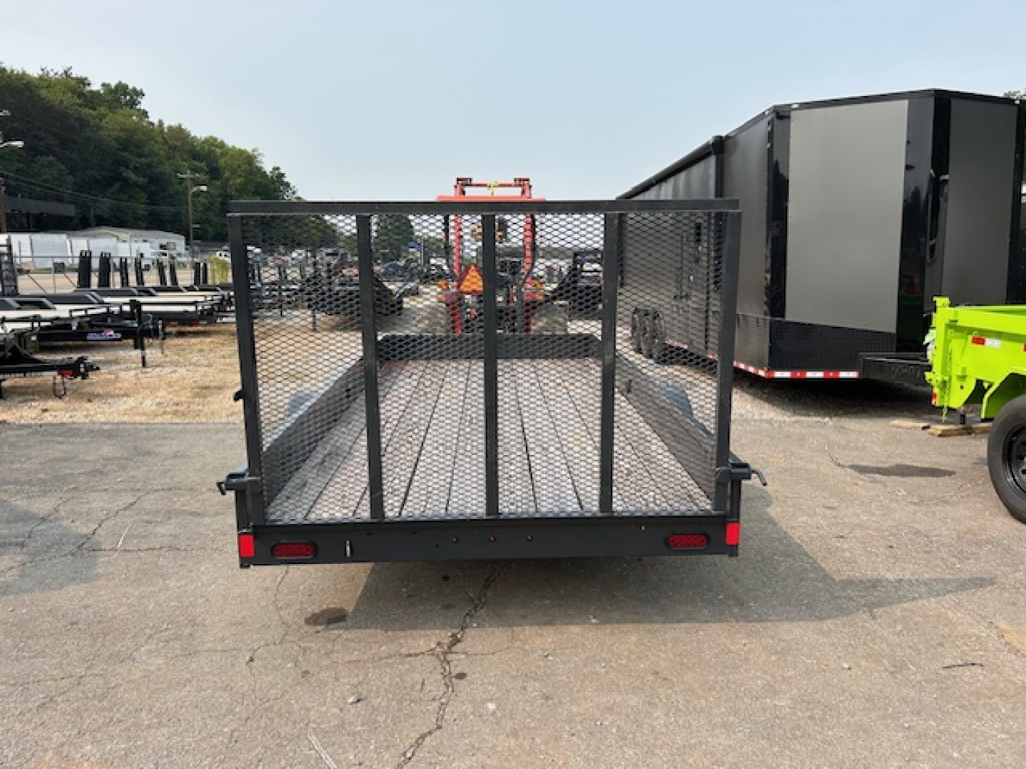 New 2026 Hillcrest Trailers 77x14 SA Utility Trailer