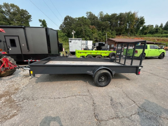 New 2026 Hillcrest Trailers 77x14 SA Utility Trailer