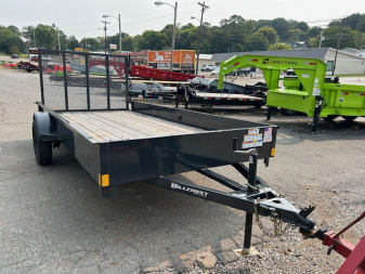 New 2026 Hillcrest Trailers 77x14 SA Utility Trailer