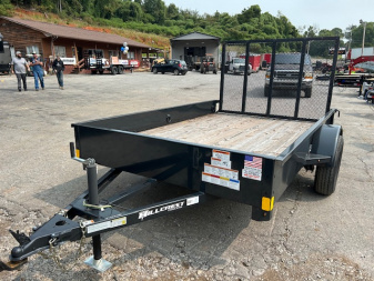 New 2025 Hillcrest Trailers 77x10 SA Utility Trailer