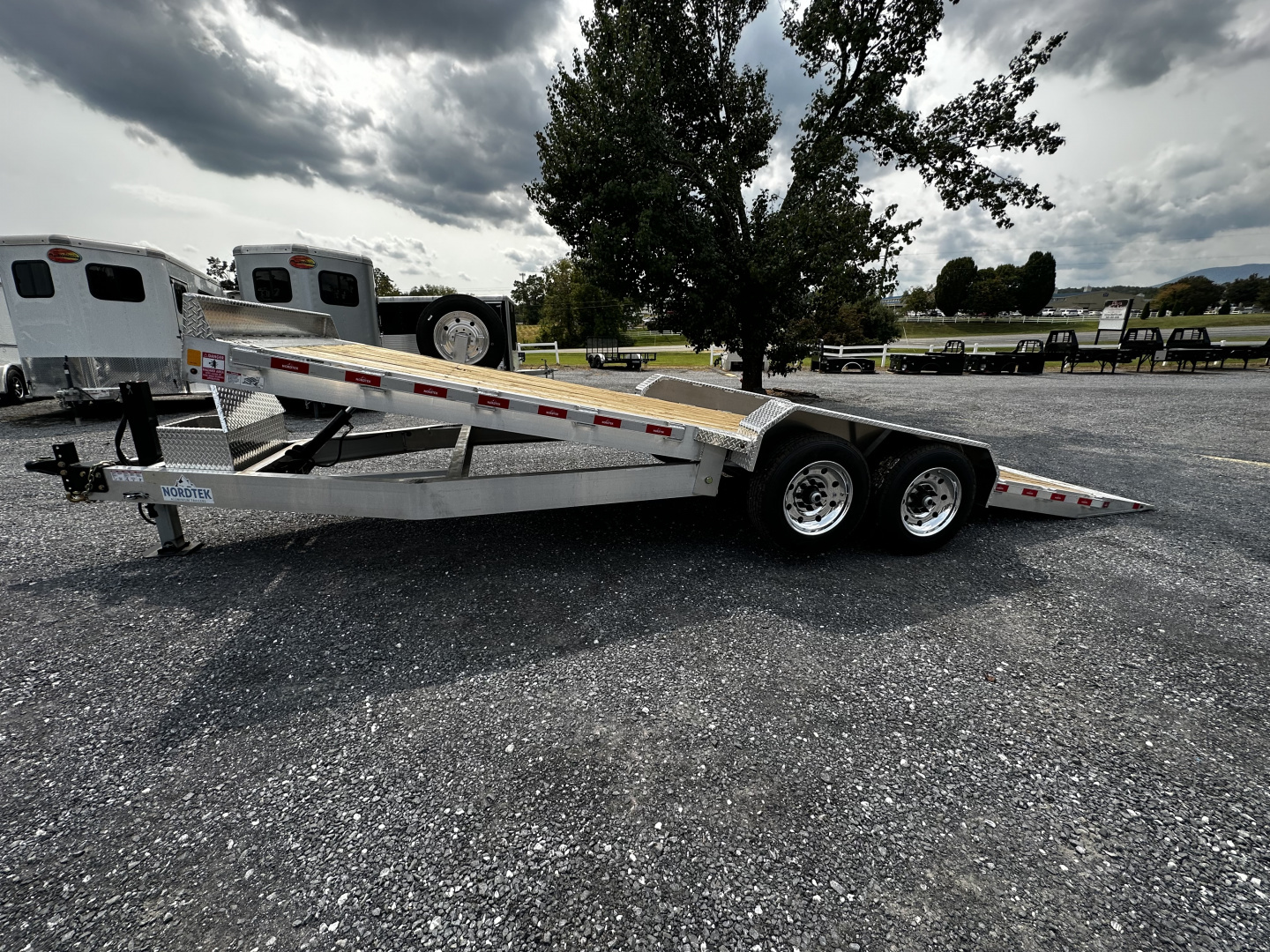 New 2026 Nordtek HD 82X22 TILT DECK Tilt Trailer
